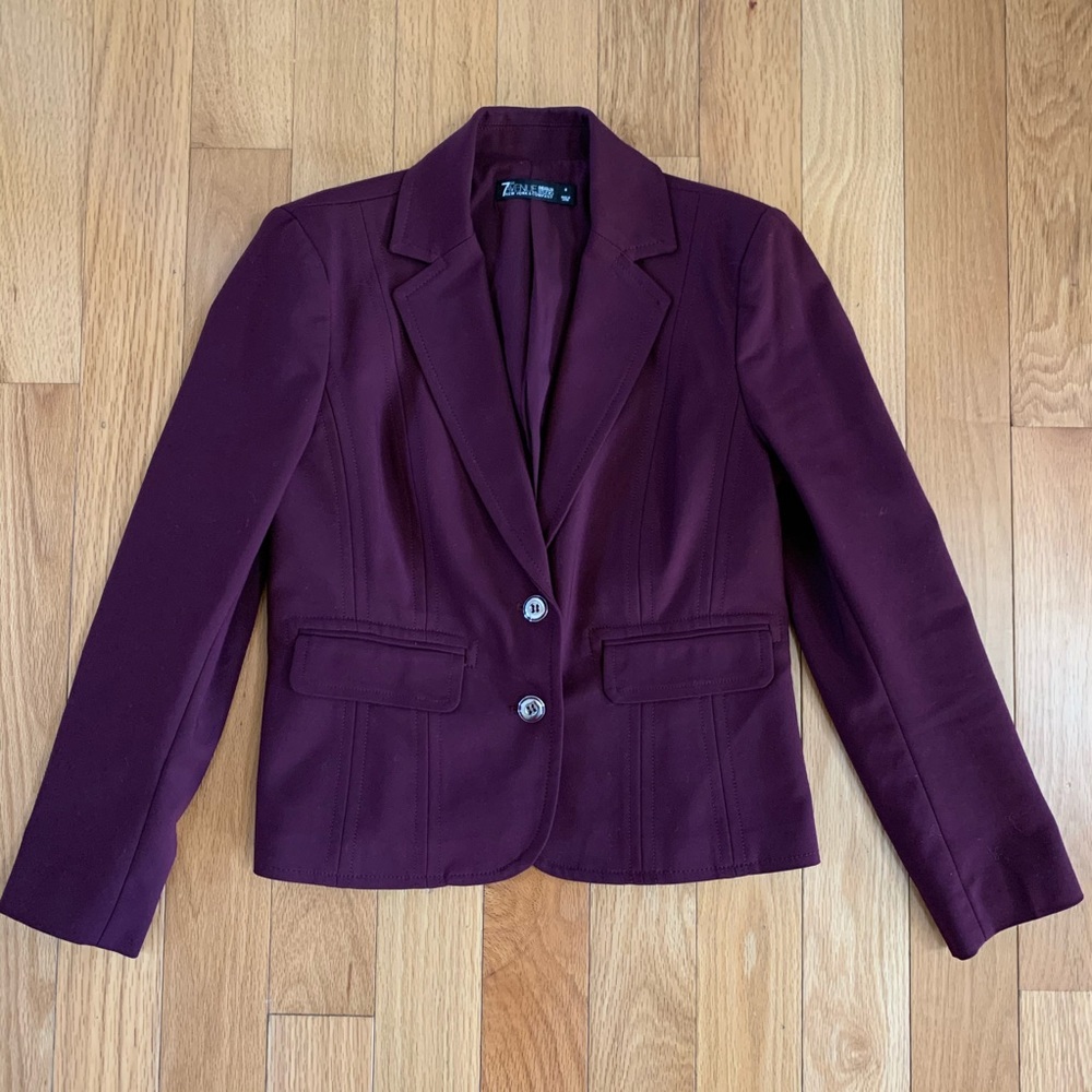 Merlot Red Blazer from New York & Company